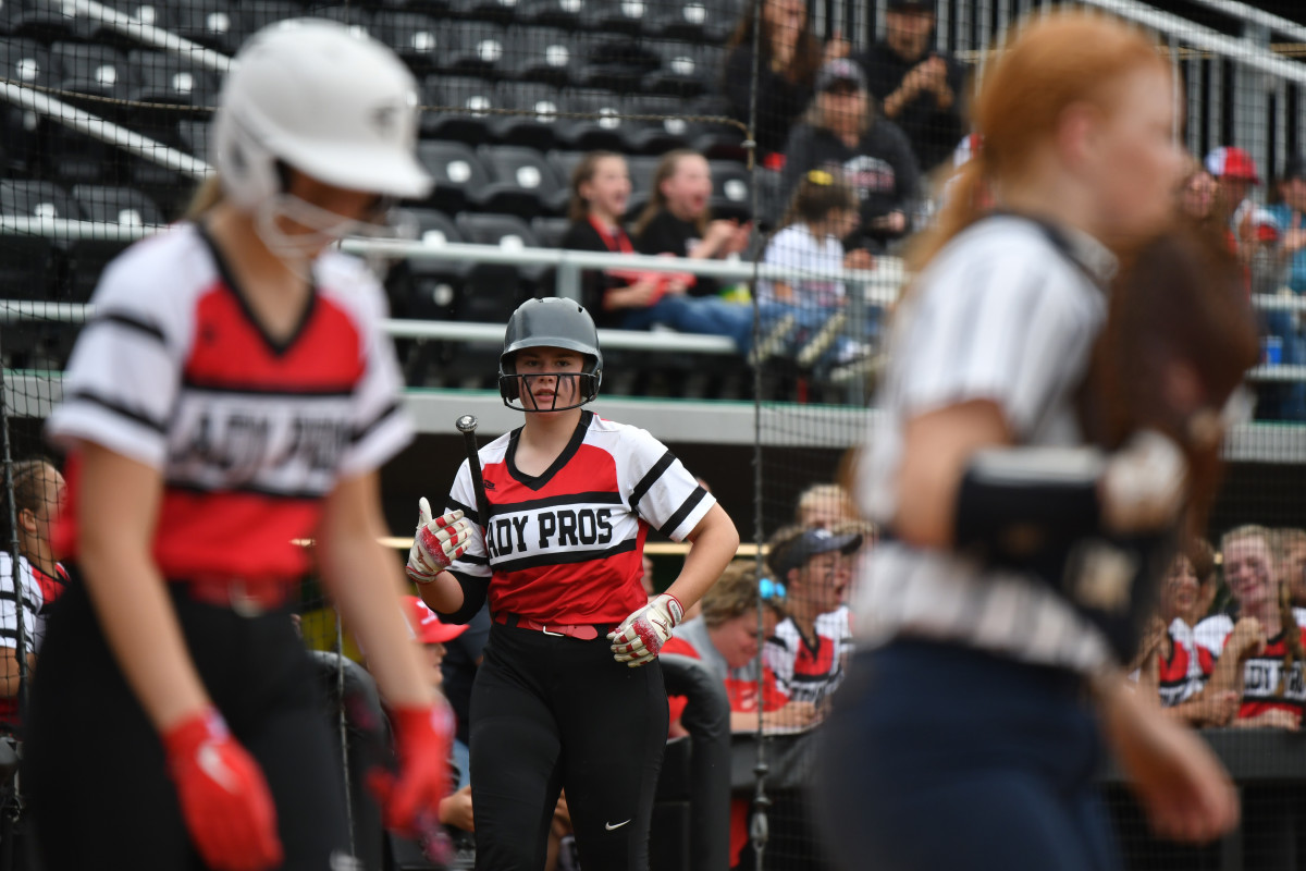 Lakeview Grant Union 2A:1A softball final Taylor Balkom 31